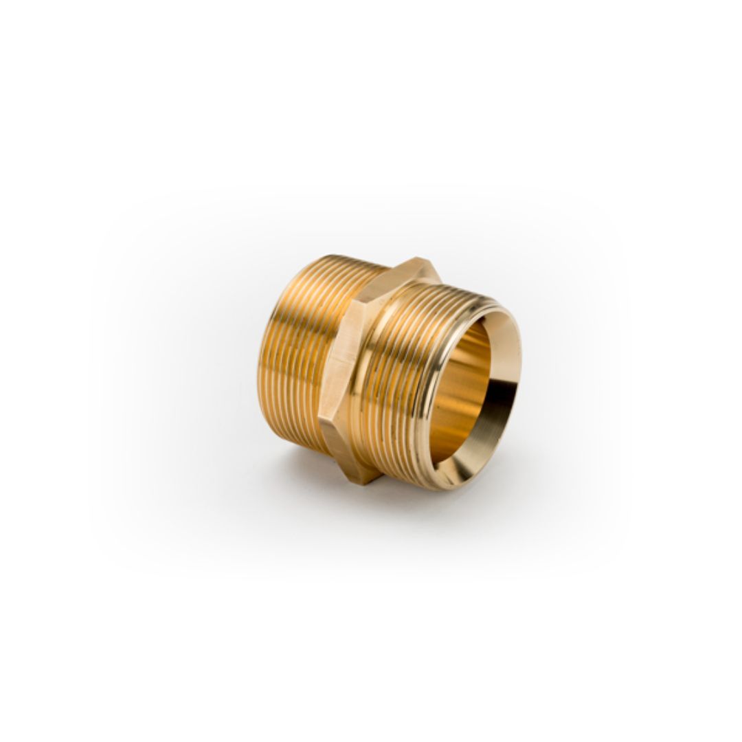 365's - Brass Male x Male BSPP 60° Coned Adaptors