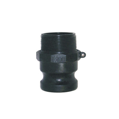 Type F Camlock x BSPT Male Polypropylene