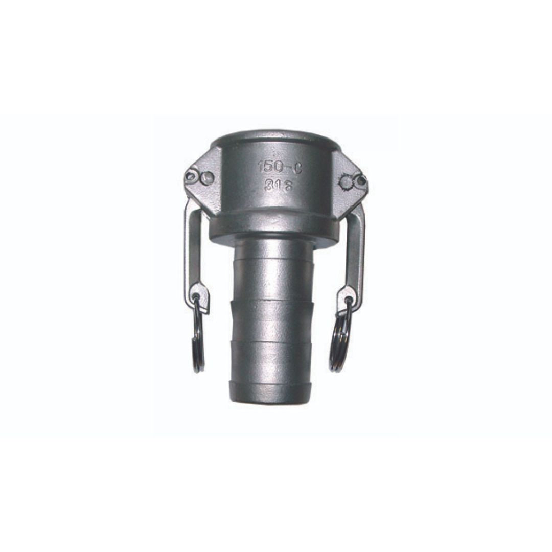 Type C Camlock x Hosetail Stainless Steel