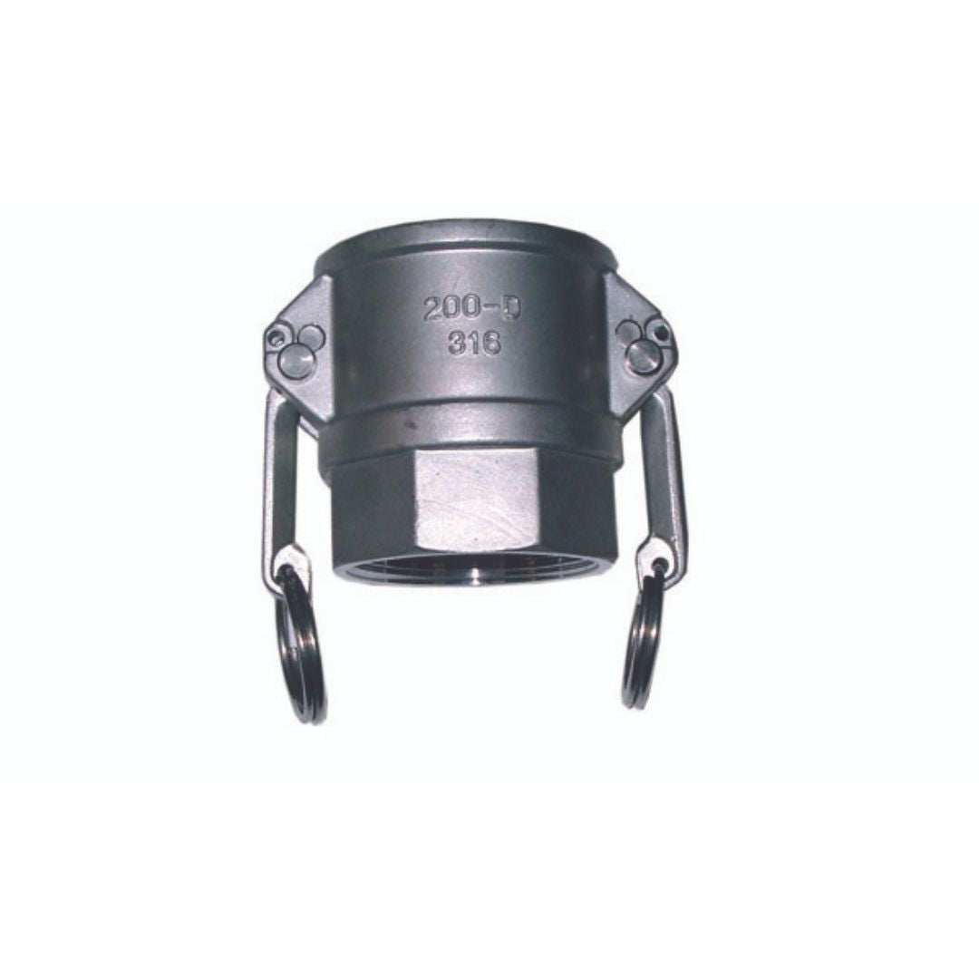 Type D Camlock x BSPP Female Stainless Steel