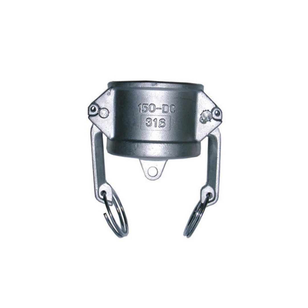 Type DC Camlock Cap Stainless Steel
