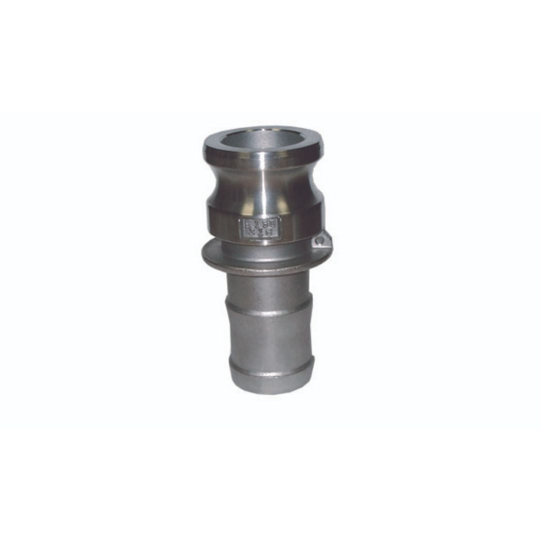 Type E Camlock x Hosetail Stainless Steel
