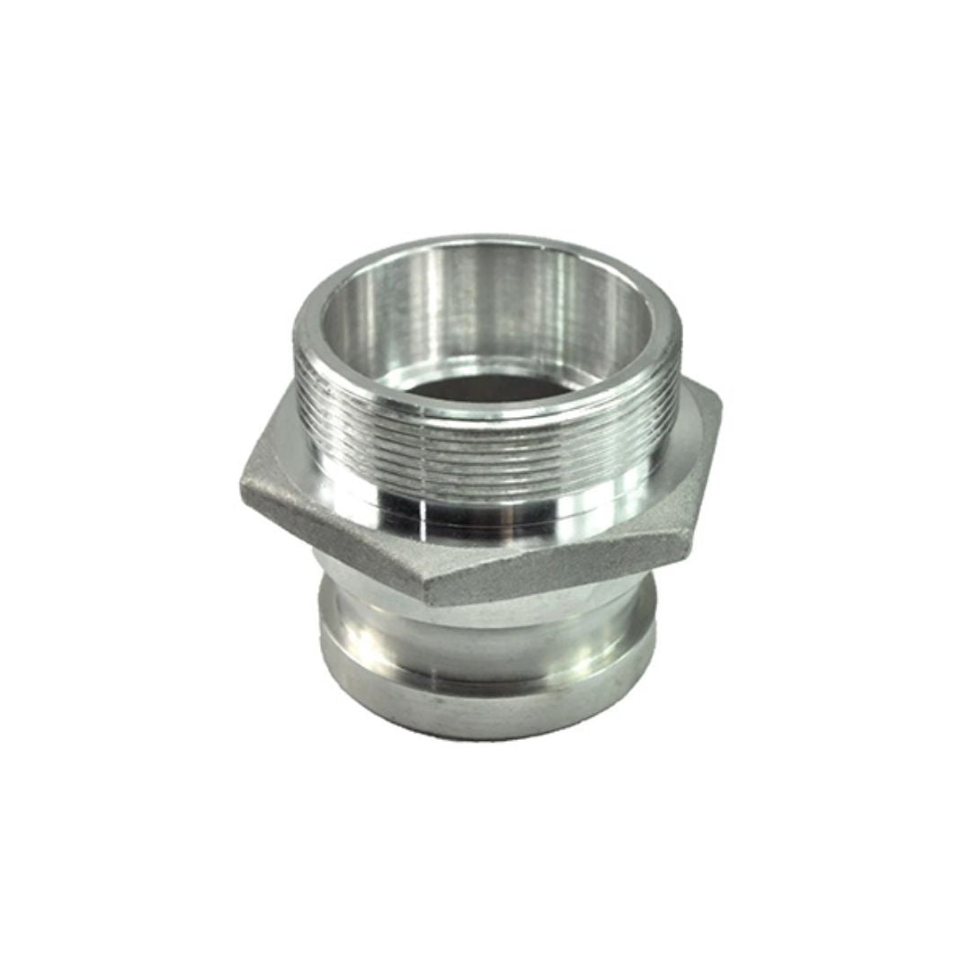 Instantaneous Male x Male BSPP Adaptor Aluminium