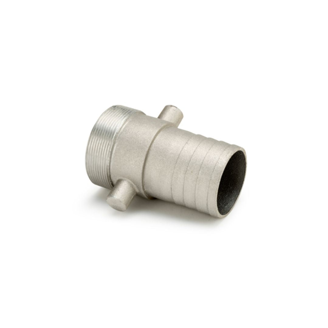 Aluminium BSPP Male Lugged Hosetails