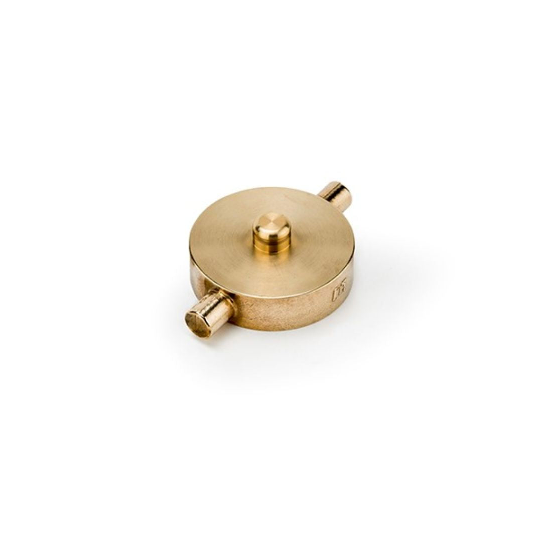 363's - Brass Blanking Cap & Chain