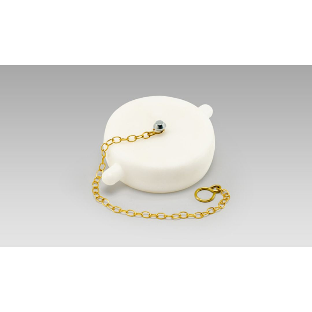 Polypropylene Blanking Cap & Brass Chain