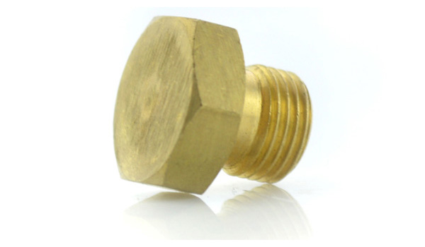 BRASS MALE SOLID BLANKING PLUG