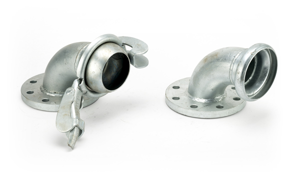 GENUINE FEMALE BAUER FLANGED ADAPTORS PN16 & TABLE 'D'