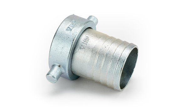 1 1/2 x 1 1/2 Malleable Iron Cap/Lining Zinc Plated Cap