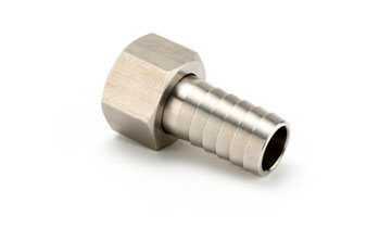 1/4 x 1/4 Flat Lining Stainless Steel Nut/Flat Lining