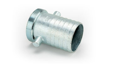 1 1/2 x 1 1/2 Malleable Iron Male Zinc Plated