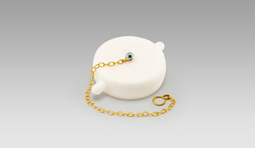 4 BSP Polypropylene Blanking Cap URT Thread