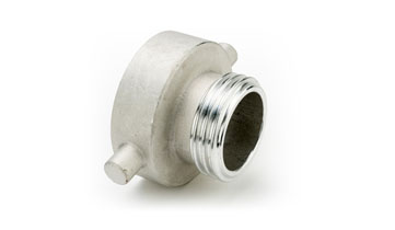 1 1/2 x 1 1/4 Aluminium Male/Female Adaptor